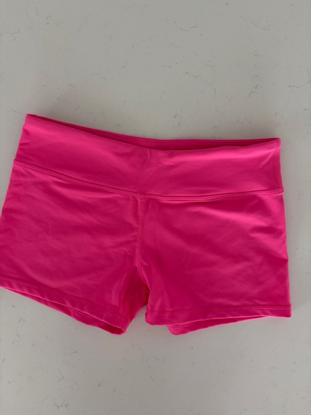 Hot Pink Active Spandex Shorts